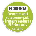 FLORENCIA Encuentre aquí su supermercado Frutas y verduras El Primo más cercano