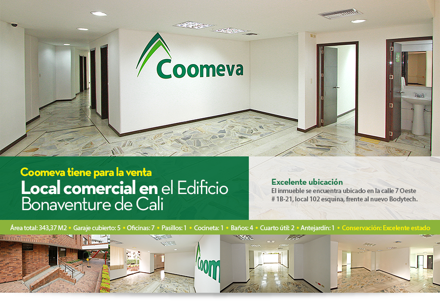 A la venta local comercial en Cali